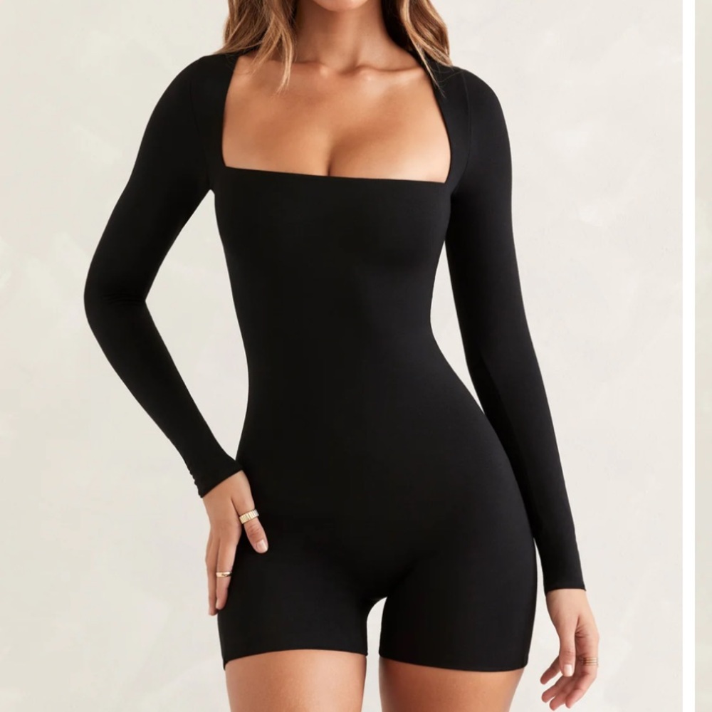Oh Polly Black Romper